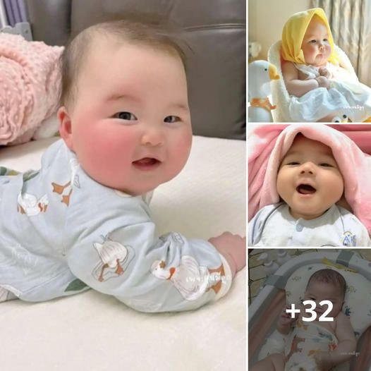 Captivating Beauty: The Irresistible Charm of Babies with Plump Cheeks