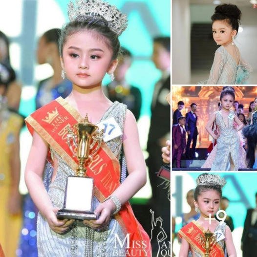 Enthralling Elegance: Young Miss Thailand Grabs the Spotlight Amidst Social Media Frenzy Encompassing the Gifted Prodigy