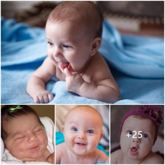 Magical Moments: The Universal Charm of a Newborn’s Smiles and Delicate Lips