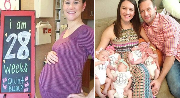The Miracle: After Years of Struggle, Mother Welcomes 5 Babies into the World