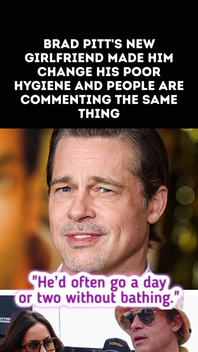 Brad Pitt’s New Girlfriend Made Him Change His Poor Hygiene and People Are Commenting the Same Thing