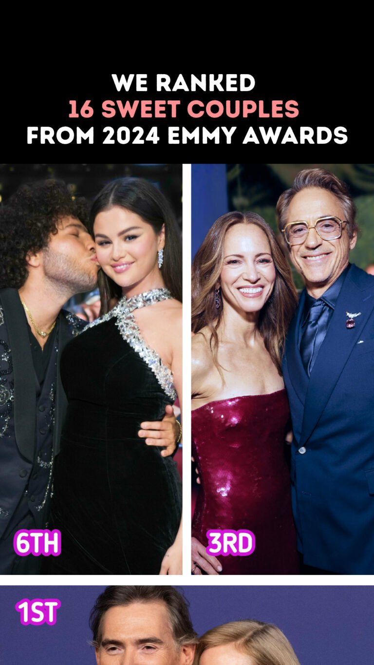 We Ranked the 16 Sweetest Couples from the 2024 Emmy Awards