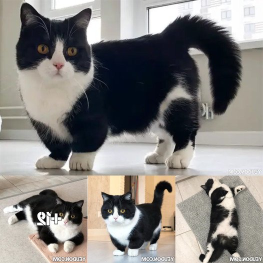 Meet Manchester: The Adorable Short-Legged Feline Taking the Internet by Storm with His Irresistible Cuteness!